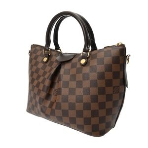 Louis Vuitton Shoulder Sienna Bag Brown Damier Ebene